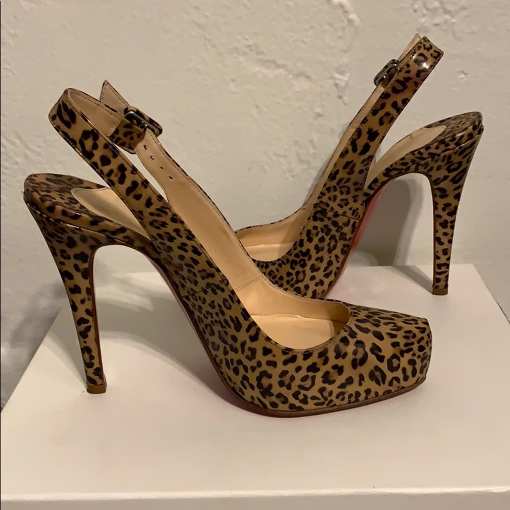 Christian Louboutin patent leather pumps